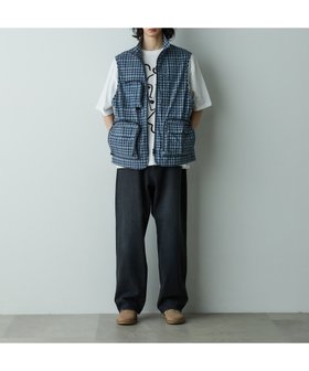 【ナノ ユニバース/nano universe / MEN】の「HOTEL PALACE」オテルパラス 13ozバイオブリーチルーズシルエットデニムパンツ 人気、トレンドファッション・服の通販 founy(ファニー) ファッション Fashion メンズファッション MEN ボトムス Bottoms/Men デニムパンツ Denim Pants 2025年 2025 2025春夏・S/S Ss,Spring/Summer,2025 小旅行 Trip おすすめ Recommend デニム Denim パッチ Patch ビッグ Big フランス France ブルゾン Blouson ルーズ Loose |ID:prp329100004544337