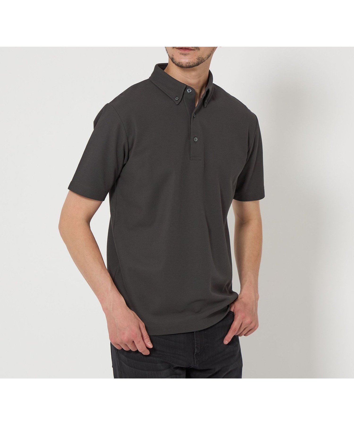 【ビューティ&ユース ユナイテッドアローズ/BEAUTY&YOUTH / UNITED ARROWS / MEN】の【WEB限定 WARDROBE SMART】ステイ クリーン ピケ BD ポロシャツ【抗菌・防臭】 インテリア・キッズ・メンズ・レディースファッション・服の通販 founy(ファニー) 　ファッション　Fashion　メンズファッション　Fashion for Men　インナー　Innerwear　抗菌　Antibacterial, Bacteria-Resistant　鹿の子　Piqué, Kanoko Fabric　シンプル　Simple, Minimal　ジャケット　Jacket, Outerwear　スマート　Smart, Elegant　スラックス　Slacks, Dress Pants　スリム　Slim, Slim Fit　ダウン　Down, Puffer　トレンド　Trend, Trending Now　パターン　Pattern, Design Print　ファブリック　Fabric, Textile　フィット　Fit, Slim Fit　ポロシャツ　Polo Shirt, Collared Tee　おすすめ　Recommended / Our Picks　ビジネス 仕事 通勤　Business / Work / Commuting　DK.GRAY|ID: prp329100004544392 ipo3291000000033224690