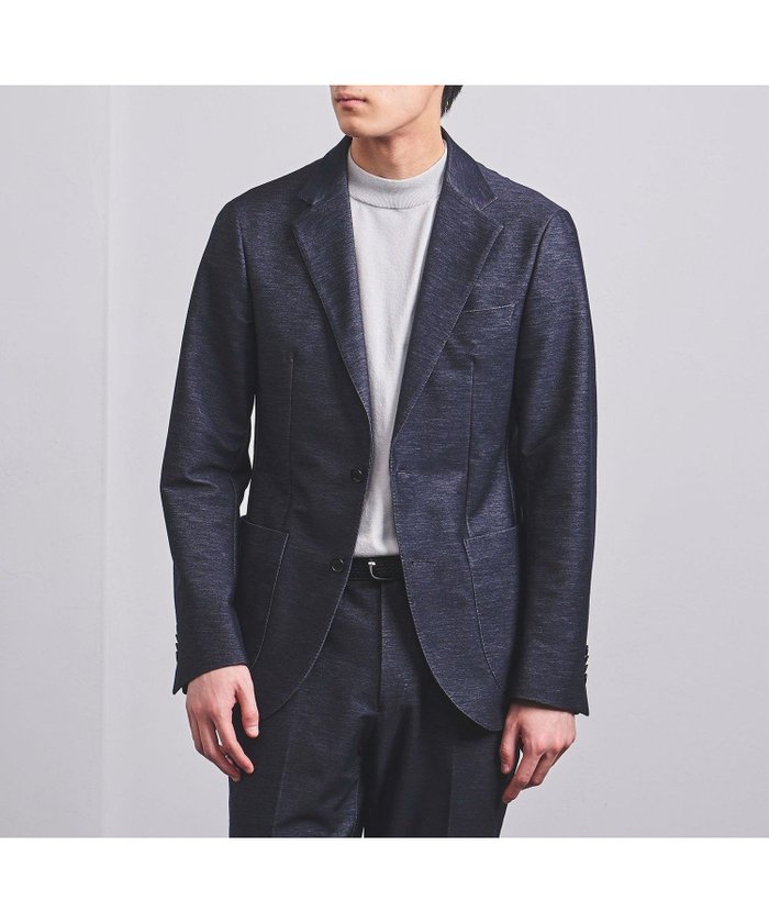 【その他のブランド/Other】のデニムライク ジャージ 2ボタンジャケット COMFORT EASY-MODEL インテリア・キッズ・メンズ・レディースファッション・服の通販 founy(ファニー) https://founy.com/ ファッション Fashion メンズファッション MEN コンパクト Compact ショルダー Shoulder ジャケット Jacket ジャージ Jersey スーツ Suit デニム Denim バランス Balance パッチ Patch フロント Front ポケット Pocket リラックス Relax ビジネス 仕事 通勤 Business |ID: prp329100004544403 ipo3291000000032112172