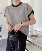 【ミニミニストア/miniministore】のフレンチスリーブサマーニット レディース 人気、トレンドファッション・服の通販 founy(ファニー) ファッション Fashion レディースファッション Fashion for Women トップス・カットソー Cut & Sew Tops ニット Knit Tops & Sweaters 春 Spring シンプル Simple, Minimal ストライプ Stripe, Striped Pattern スリーブ Sleeve, Long Sleeve / Short Sleeve ニットソー Knit-Sewn, Cut & Sew Knit フレンチ French, French Style 半袖 Short Sleeve, Half Sleeve S/S・春夏 SS, Spring/Summer, Warm Season 夏 Summer エレガント 上品 Elegant thumbnail ホワイト|ID: prp329100004544437 ipo3291000000032715030