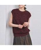 【ユナイテッドアローズ/UNITED ARROWS】のジャカード ノースリーブ スウェット WINE|ID: prp329100004544490 ipo3291000000033651314