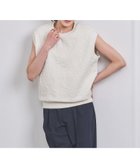 【ユナイテッドアローズ/UNITED ARROWS】のジャカード ノースリーブ スウェット OFF WHITE|ID: prp329100004544490 ipo3291000000033651315