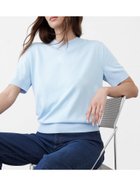 【バナナリパブリック ファクトリーストア/BANANA REPUBLIC FACTORY STORE】のBANANA REPUBLIC FACTORY STORE ショートスリーブ セーター 人気、トレンドファッション・服の通販 founy(ファニー) ファッション Fashion レディースファッション Ladies' Fashion Online ショート Short スリーブ Sleeve セーター Sweater ミックス Mix thumbnail BLUE_RAVINE|ID: prp329100004544522 ipo3291000000032660962