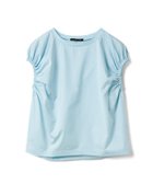 【マーコート/MARcourt】のmizuiro ind ギャザーパフスリーブプルオーバー サックス|ID: prp329100004544896 ipo3291000000032753106