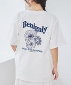 【コーエン/COEN】のフラワーモチーフバックプリントTシャツ OFF WHITE|ID: prp329100004544913 ipo3291000000033565913