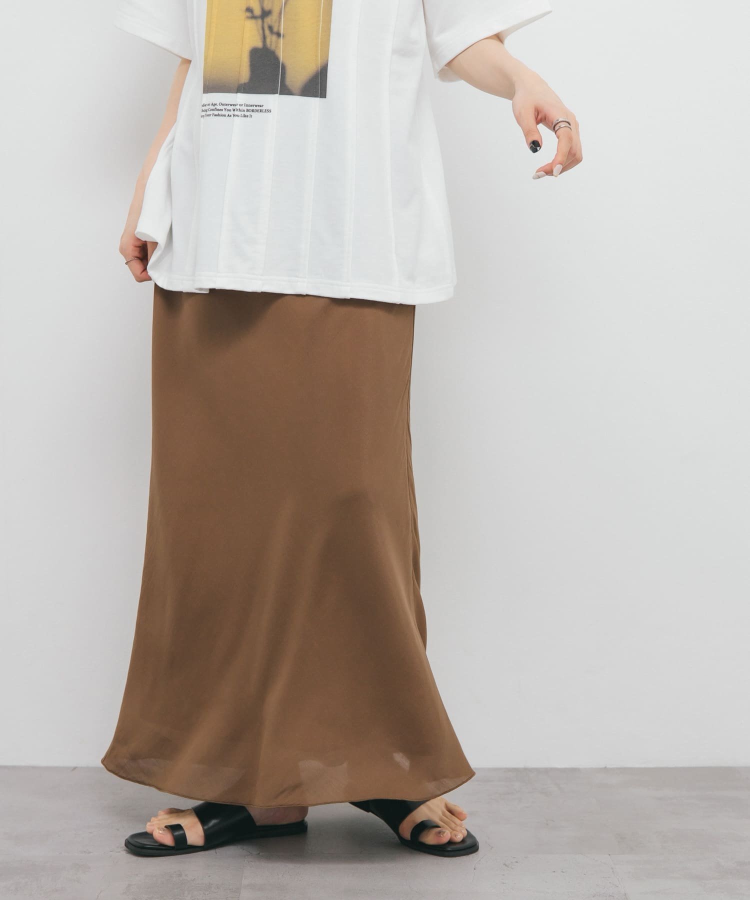 【ケービーエフ/KBF / URBAN RESEARCH】のシアーナロースカート インテリア・キッズ・メンズ・レディースファッション・服の通販 founy(ファニー) 　ファッション　Fashion　レディースファッション　Fashion for Women　スカート　Skirts　2025年　2025　2025春夏・S/S　Spring/Summer 2025 SS25　夏　Summer　S/S・春夏　SS, Spring/Summer, Warm Season　BROWN|ID: prp329100004545036 ipo3291000000033094512