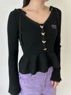 【リリーブラウン/Lily Brown】の【WEB限定カラー】【LILY BROWN × ANNA SUI】バタフライカーディガン 人気、トレンドファッション・服の通販 founy(ファニー) ファッション Fashion レディースファッション Fashion for Women トップス・カットソー Cut & Sew Tops カーディガン・羽織り Layered Style Cardigans カーディガン Cardigan, Knitwear バタフライ Butterfly, Butterfly Motif thumbnail BLK[009]|ID: prp329100004545038 ipo3291000000033226641