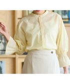 【リフレクト/Reflect】の【接触冷感/洗える】キャンディースリーブブラウス 人気、トレンドファッション・服の通販 founy(ファニー) ファッション Fashion レディースファッション WOMEN トップス・カットソー Tops/Tshirt シャツ/ブラウス Shirts/Blouses シャーリング Shirring スリーブ Sleeve トレンド Trend 洗える Washable thumbnail イエロー|ID: prp329100004545042 ipo3291000000032318997