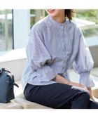 【リフレクト/Reflect】の【接触冷感/洗える】キャンディースリーブブラウス 人気、トレンドファッション・服の通販 founy(ファニー) ファッション Fashion レディースファッション WOMEN トップス・カットソー Tops/Tshirt シャツ/ブラウス Shirts/Blouses シャーリング Shirring スリーブ Sleeve トレンド Trend 洗える Washable thumbnail ネイビー|ID: prp329100004545042 ipo3291000000032318999