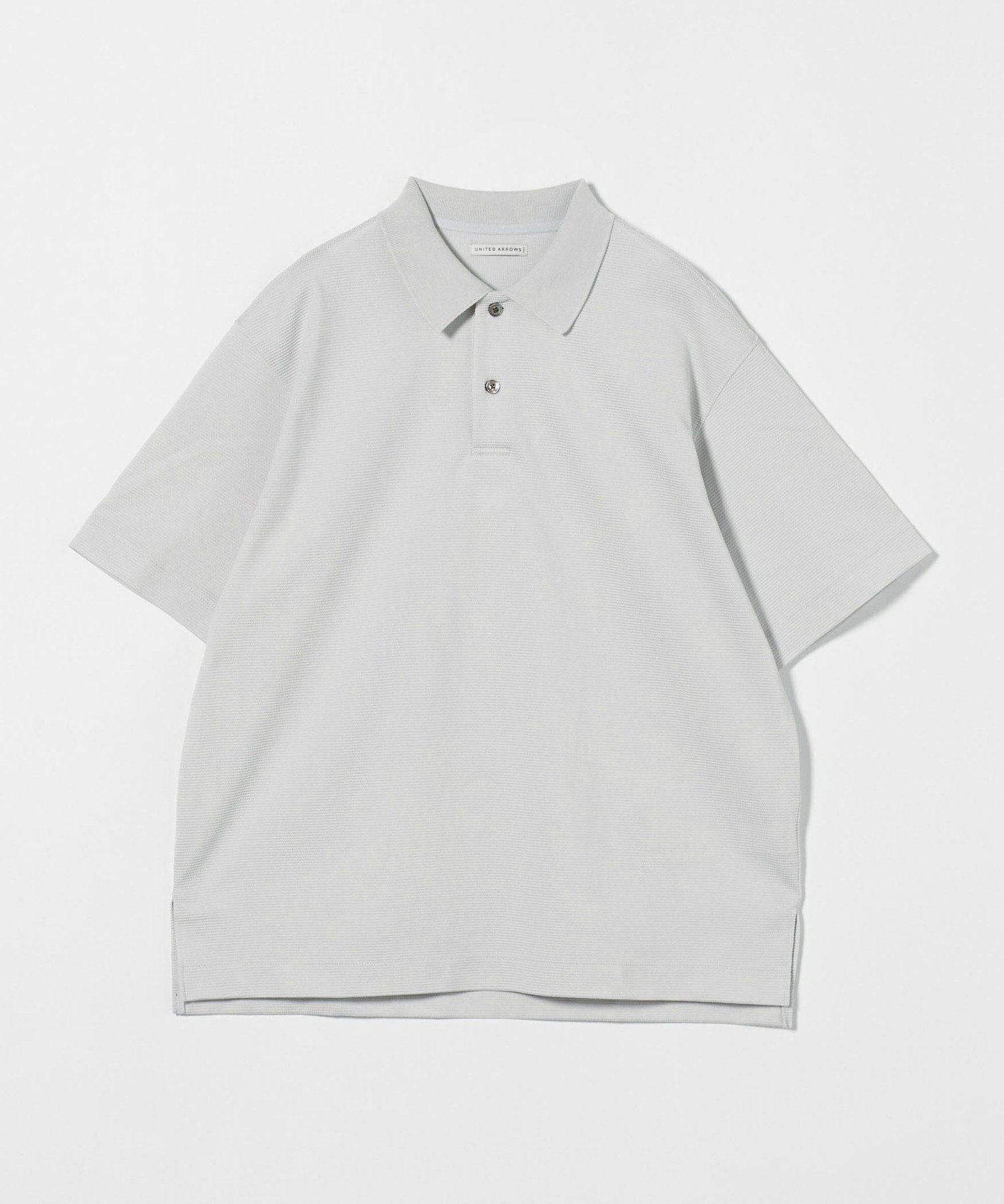 【ユナイテッドアローズ/UNITED ARROWS / MEN】のタックジャージ ポロシャツ インテリア・キッズ・メンズ・レディースファッション・服の通販 founy(ファニー) 　ファッション　Fashion　メンズファッション　MEN　インナー　Inner　シンプル　Simple　ジャケット　Jacket　ジャージ　Jersey　フィット　Fit　フォルム　Form　ポロシャツ　Polo Shirt　リラックス　Relax　エレガント 上品　Elegant　LT.GRAY|ID: prp329100004545064 ipo3291000000032115934