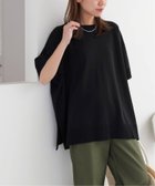 【ジャーナルスタンダード レリューム/JOURNAL STANDARD relume】の《追加3》接触冷感 / ウォッシャブルクールポンチョプルオーバー ブラック|ID: prp329100004545074 ipo3291000000032754643