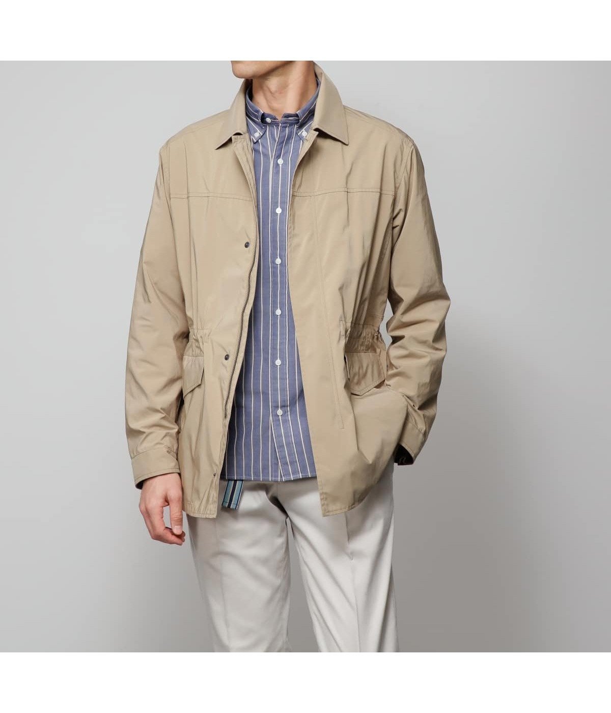 【ニューヨーカー/NEWYORKER / MEN】の【撥水】アーティローザ M-51 フィールドジャケット インテリア・キッズ・メンズ・レディースファッション・服の通販 founy(ファニー) 　ファッション　Fashion　メンズファッション　MEN　春　Spring　ジャケット　Jacket　ドローコード　Draw Cord　バランス　Balance　パウダー　Powder　ポケット　Pocket　無地　Plain Color　S/S・春夏　Ss・Spring/Summer　夏　Summer　カーキベージュ|ID: prp329100004545091 ipo3291000000032116075