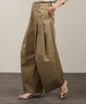 【サロン アダム エ ロペ/SALON adam et rope'】の【WEB限定】コットンツイルワイドフォルムパンツ/カーブパンツ 人気、トレンドファッション・服の通販 founy(ファニー) ファッション Fashion レディースファッション WOMEN パンツ Pants クロップド Cropped コンパクト Compact サテン Satin ツイル Twill フィット Fit フロント Front ポケット Pocket ルーズ Loose ロング Long ワイド Wide おすすめ Recommend |ID:prp329100004545108