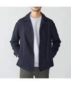 【シップス/SHIPS / MEN】のSHIPS ハイツイスト コットン オックス ユーティリティ ジャケット ネイビー|ID: prp329100004545144 ipo3291000000032116298