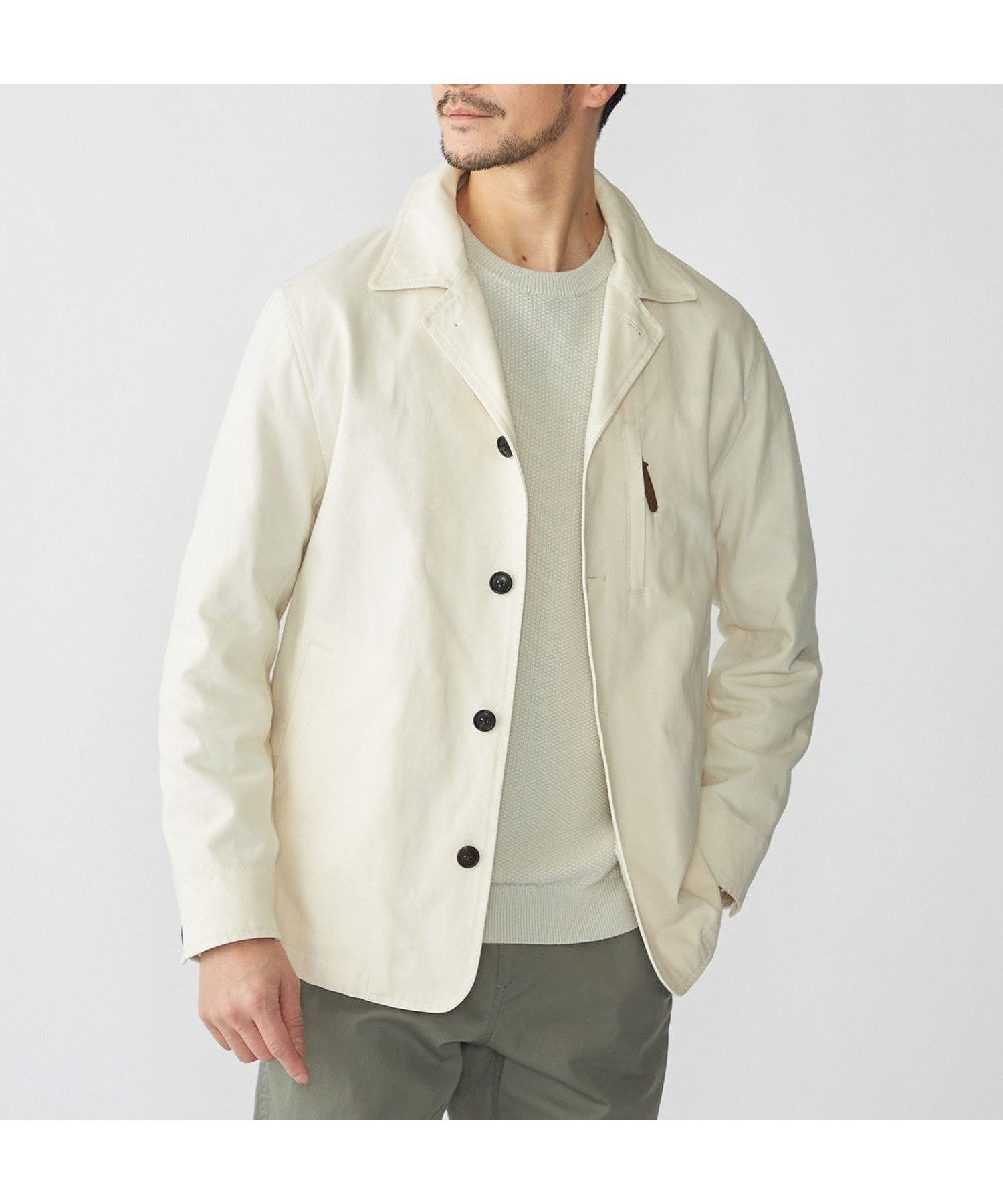 【シップス/SHIPS / MEN】のSHIPS ハイツイスト コットン オックス ユーティリティ ジャケット インテリア・キッズ・メンズ・レディースファッション・服の通販 founy(ファニー) 　ファッション　Fashion　メンズファッション　MEN　オックス　Ox　シンプル　Simple　ジャケット　Jacket　スタンダード　Standard　ツイスト　Twist　ビジネス 仕事 通勤　Business　ポケット　Pocket　エレガント 上品　Elegant　定番　Standard　ナチュラル|ID: prp329100004545144 ipo3291000000032116300