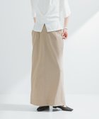 【アーバンリサーチ/URBAN RESEARCH】のリネン混ロングスカート 人気、トレンドファッション・服の通販 founy(ファニー) ファッション Fashion レディースファッション WOMEN スカート Skirt ロングスカート Long Skirt 2025年 2025 2025春夏・S/S Ss,Spring/Summer,2025 おすすめ Recommend カットソー Cut And Sew シンプル Simple ストレート Straight スリット Slit ノースリーブ No Sleeve フラット Flat リネン Linen ロング Long 夏 Summer 日本製 Made In Japan S/S・春夏 Ss・Spring/Summer thumbnail SAND BEIGE|ID: prp329100004545183 ipo3291000000032357685
