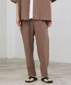 【コーエン メン/COEN / MEN】のリネンライクイージーパンツ MD.BROWN|ID: prp329100004545186 ipo3291000000032116499