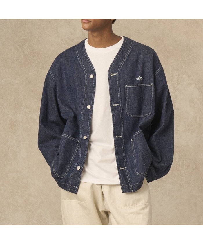【ビショップ/Bshop / MEN】のデニム カラーレスジャケット MEN インテリア・キッズ・メンズ・レディースファッション・服の通販 founy(ファニー) https://founy.com/ ファッション Fashion メンズファッション Fashion for Men クラシック Classic, Timeless Style ジャケット Jacket, Outerwear デニム Denim, Jeans Material バランス Balance, Style Balance パッチ Patch, Appliqué フロント Front, Front Design プリント Print, Printed Pattern ポケット Pocket, Pocket Detail ヴィンテージ Vintage Style |ID: prp329100004545211 ipo3291000000033340258