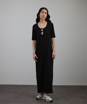 【サロン アダム エ ロペ/SALON adam et rope'】のUVケア・洗える プリマベールファームリーリブワンピース 人気、トレンドファッション・服の通販 founy(ファニー) ファッション Fashion レディースファッション Fashion for Women ワンピース Dresses 洗える Machine Washable カットソー Cut and Sewn Top シアー Sheer, See-Through ジャケット Jacket, Outerwear 定番 Standard, Basic Item パイピング Piping, Trim Design フィット Fit, Slim Fit ポケット Pocket, Pocket Detail おすすめ Recommended / Our Picks |ID:prp329100004545260