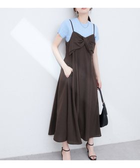 【ナチュラルクチュール/natural couture】 osonoリネン混ねじりキャミワンピース人気、トレンドファッション・服の通販 founy(ファニー) ファッション Fashion レディースファッション Ladies' Fashion Online ワンピース Dress キャミワンピース No Sleeve Dresses インナー Inner キャミワンピース Cami Dress ギャザー Gather とろみ Thickness フレア Flare ポケット Pocket 羽織 Haori リネン Linen リブニット Rib Knit リボン Ribbon ロング Long おすすめ Recommend 夏 Summer エレガント 上品 Elegant 2025年 2025 2025春夏・S/S Ss,Spring/Summer,2025 |ID:prp329100004545271