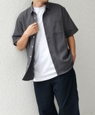 【シップス/SHIPS / MEN】の【WEB限定】SHIPS any 洗濯機可能 リネン ミックス レギュラーカラー シャツ グレー|ID: prp329100004545283 ipo3291000000032116933