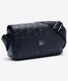 【ラコステ/LACOSTE】のモノグラム スプリットレザーフラップクローズサッチェルバッグ / ショルダーバッグ ブラック|ID: prp329100004545320 ipo3291000000032646149