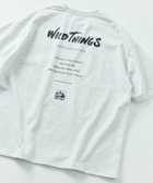 【その他のブランド/Other】のWILD THINGS×FREAK S STORE ワイルドシングス 別注 ビッグシルエット ロゴバックプリント クルーネック Tシャツ 【限定展開】 25SS グレー|ID: prp329100004545390 ipo3291000000032117389