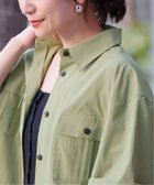 【ジャーナルスタンダード/JOURNAL STANDARD】の【 FUNCTION】【接触冷感/UVカット/洗える】 サファリシャツ カーキ|ID: prp329100004545397 ipo3291000000032660312