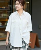 【ジャーナルスタンダード/JOURNAL STANDARD】の【 FUNCTION】【接触冷感/UVカット/洗える】 サファリシャツ ホワイト|ID: prp329100004545397 ipo3291000000032660314