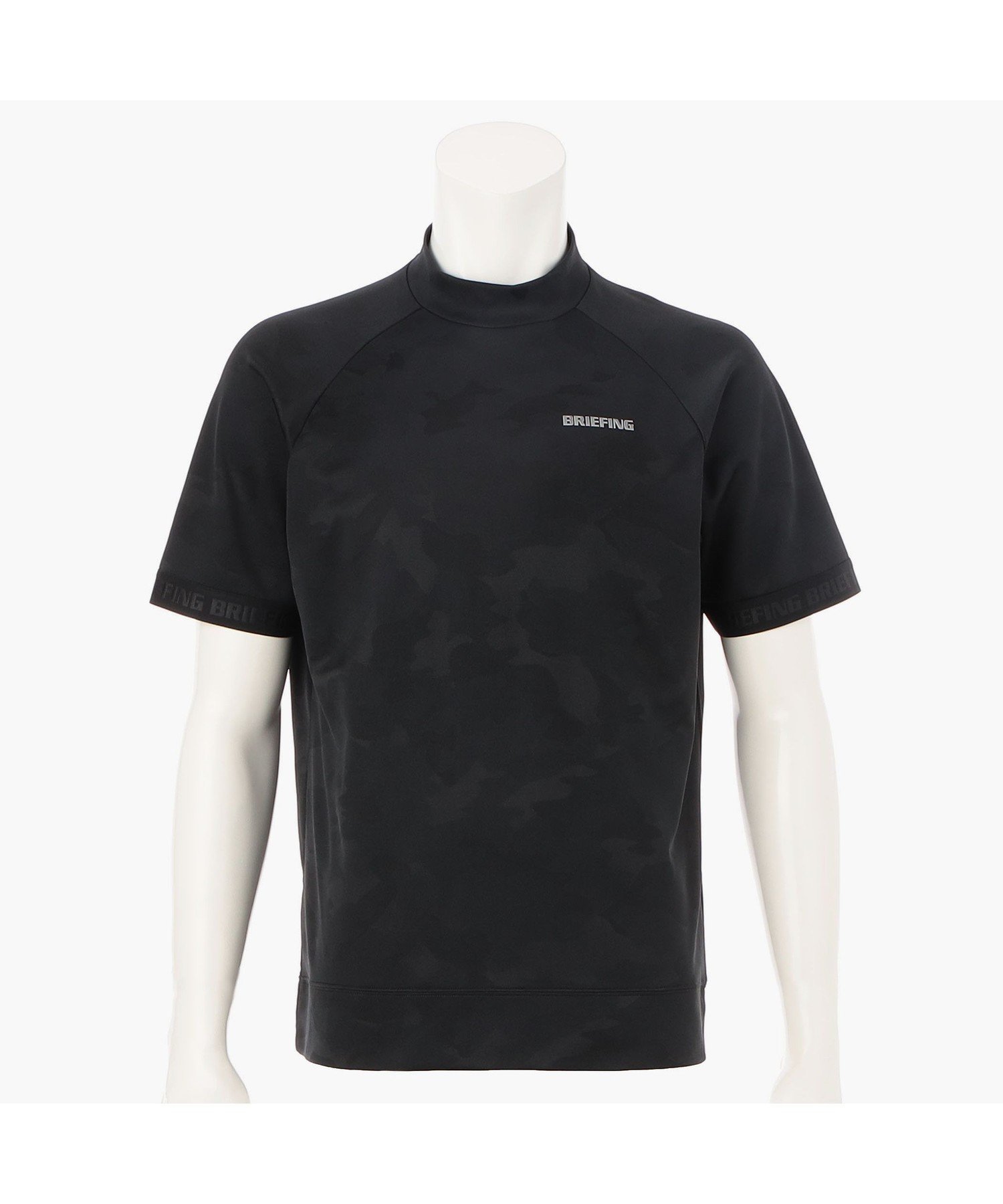 【ブリーフィング/BRIEFING / MEN】のメンズカモジャガードハイネック(リラックスフィット) 人気、トレンドファッション・服の通販 founy(ファニー) 　ファッション　Fashion　メンズファッション　Fashion for Men　コレクション　Collection, Seasonal Line　スタイリッシュ　Stylish, Fashionable　スリーブ　Sleeve, Long Sleeve / Short Sleeve　トレンド　Trend, Trending Now　バランス　Balance, Style Balance　ファブリック　Fabric, Textile　フィット　Fit, Slim Fit　リラックス　Relax, Relaxed Fit　おすすめ　Recommended / Our Picks　夏　Summer　エレガント 上品　Elegant　ゴルフ　Golf　 other-1|ID: prp329100004545418 ipo3291000000032712587