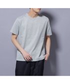 【ナノ ユニバース/nano universe / MEN】のAnti Soaked 汗染み防止 クルーネック レギュラーシルエットTシャツ トップグレー4|ID: prp329100004545426 ipo3291000000033180815