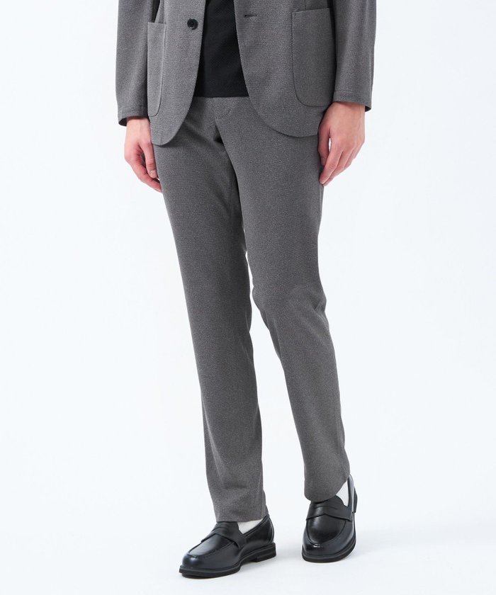 【マッキントッシュ フィロソフィー/MACKINTOSH PHILOSOPHY / MEN】のテーラードジャージーパンツ メッシュジャージー インテリア・キッズ・メンズ・レディースファッション・服の通販 founy(ファニー) https://founy.com/ ファッション Fashion メンズファッション Fashion for Men ボトムス Bottoms 春 Spring 吸水 Absorbent, Quick-Dry 鹿の子 Piqué, Kanoko Fabric ジャケット Jacket, Outerwear ポロシャツ Polo Shirt, Collared Tee メッシュ Mesh, Net Fabric リラックス Relax, Relaxed Fit S/S・春夏 SS, Spring/Summer, Warm Season おすすめ Recommended / Our Picks 夏 Summer エレガント 上品 Elegant |ID: prp329100004545451 ipo3291000000032730753