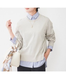 【アンタイトル/UNTITLED】の【洗える/オンオフ使える】袖リブスリットストレッチニット 人気、トレンドファッション・服の通販 founy(ファニー) ファッション Fashion レディースファッション WOMEN トップス・カットソー Tops/Tshirt ニット Knit Tops 2024年 2024 2024春夏・S/S Ss,Spring/Summer,2024 おすすめ Recommend インナー Inner カットソー Cut And Sew カフス Cuffs ジャケット Jacket ストレッチ Stretch スリット Slit フリル Frills 洗える Washable |ID:prp329100004545470