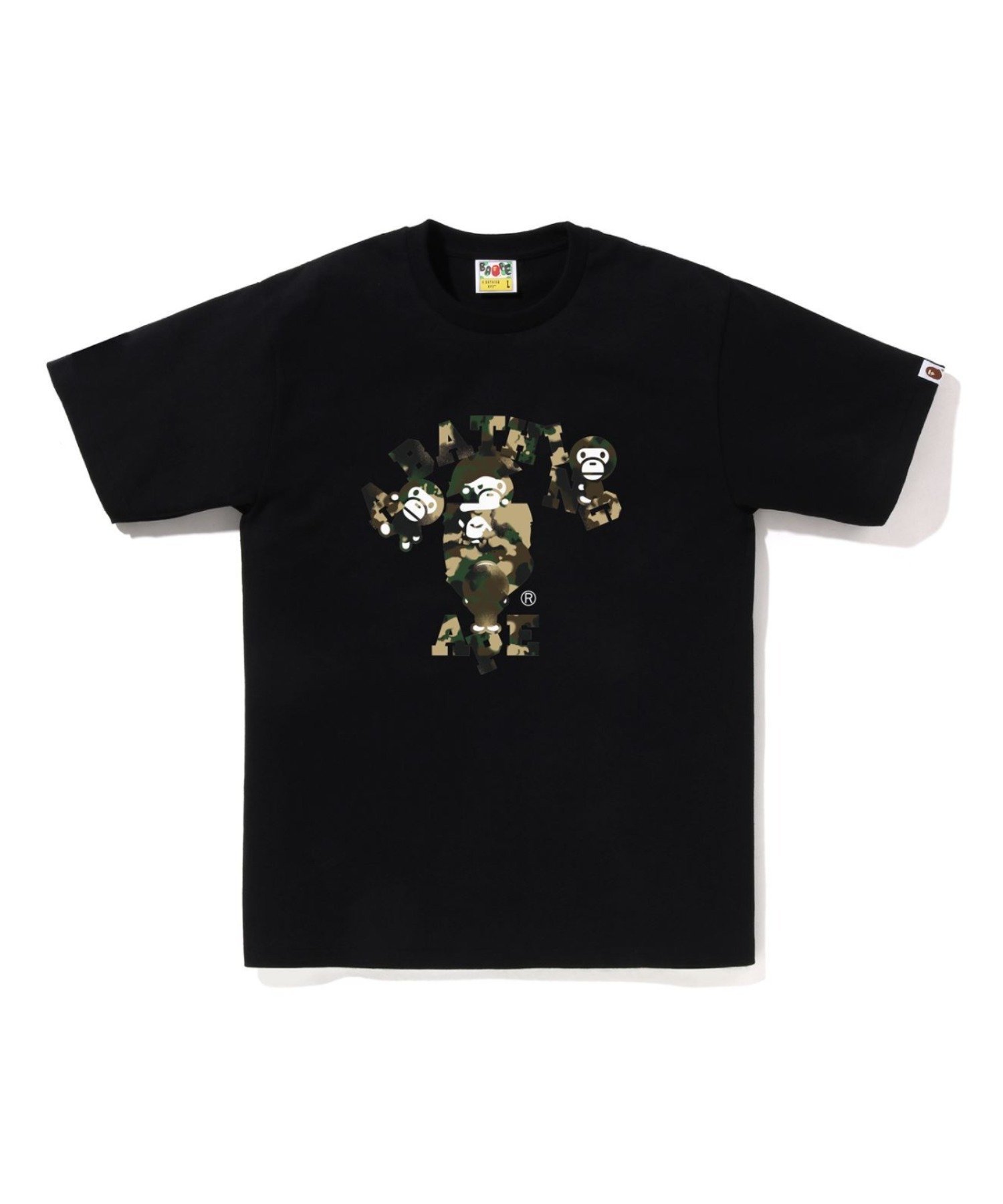 【その他のブランド/Other】のMAP CAMO COLLEGE MILO TEE 人気、トレンドファッション・服の通販 founy(ファニー) 　ファッション　Fashion　メンズファッション　Fashion for Men　インナー　Innerwear　コレクション　Collection, Seasonal Line　ショート　Short, Short Length　スリーブ　Sleeve, Long Sleeve / Short Sleeve　フロント　Front, Front Design　プリント　Print, Printed Pattern　モチーフ　Motif, Design Theme　ラバー　Rubber, Rubber Sole　夏　Summer　S/S・春夏　SS, Spring/Summer, Warm Season　 other-1|ID: prp329100004545497 ipo3291000000033056080