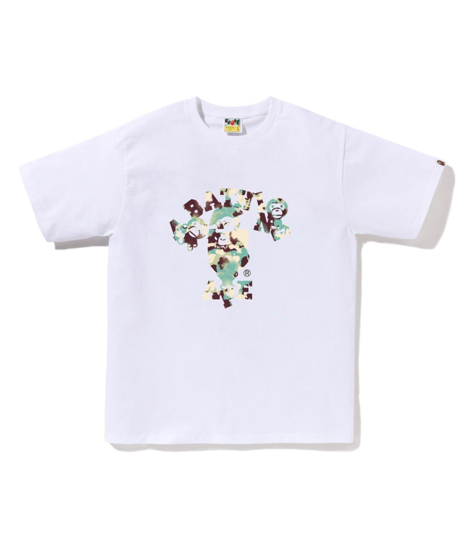 【その他のブランド/Other】のMAP CAMO COLLEGE MILO TEE インテリア・キッズ・メンズ・レディースファッション・服の通販 founy(ファニー) 　ファッション　Fashion　メンズファッション　Fashion for Men　インナー　Innerwear　コレクション　Collection, Seasonal Line　ショート　Short, Short Length　スリーブ　Sleeve, Long Sleeve / Short Sleeve　フロント　Front, Front Design　プリント　Print, Printed Pattern　モチーフ　Motif, Design Theme　ラバー　Rubber, Rubber Sole　夏　Summer　S/S・春夏　SS, Spring/Summer, Warm Season　WHxML|ID: prp329100004545497 ipo3291000000033056085