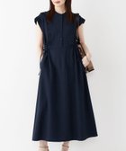 【シップス フォー ウィメン/SHIPS】の《追加 》SHIPS Colors 手洗い可能 プリーツ デザイン シャツ ワンピース ネイビー|ID: prp329100004545512 ipo3291000000032734924