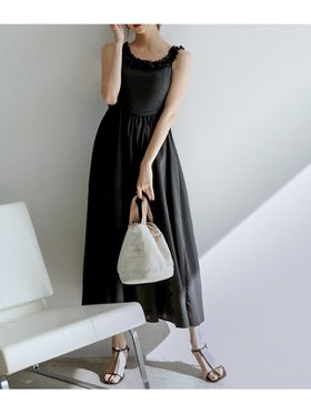 【スナイデル/SNIDEL】の【WEB限定】バックデザインワンピース 人気、トレンドファッション・服の通販 founy(ファニー) ファッション Fashion レディースファッション WOMEN ワンピース Dress ギャザー Gather ギンガム Gingham サマー Summer シャーリング Shirring チェック Check ドレス Dress フィット Fit フリル Frills フレア Flare リボン Ribbon |ID:prp329100004545526