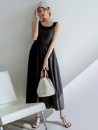 【スナイデル/SNIDEL】の【WEB限定】バックデザインワンピース BLK[009]|ID:prp329100004545526