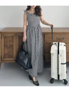 【スナイデル/SNIDEL】の【WEB限定】バックデザインワンピース CHECK[931]|ID:prp329100004545526