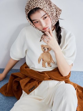 【リリーブラウン/Lily Brown】の【WEB限定カラー】Lily Bearニット 人気、トレンドファッション・服の通販 founy(ファニー) ファッション Fashion レディースファッション Fashion for Women トップス・カットソー Cut & Sew Tops ニット Knit Tops & Sweaters |ID:prp329100004545576
