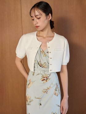 【スナイデル/SNIDEL】 クロップドハーフスリーブカーディガン人気、トレンドファッション・服の通販 founy(ファニー) ファッション Fashion レディースファッション WOMEN トップス・カットソー Tops/Tshirt カーディガン Cardigans ウェーブ Wave 春 Spring カーディガン Cardigan クロップド Cropped コンパクト Compact 今季 This Season シンプル Simple スリーブ Sleeve バランス Balance パール Pearl フラップ Flap フロント Front プリント Print ポケット Pocket 半袖 Short Sleeve おすすめ Recommend エレガント 上品 Elegant |ID:prp329100004545597