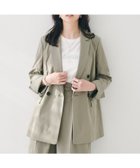 【アンタイトル/UNTITLED】の【セットアップ可能/オンオフ】ラミー混 ダブルブレストジャケット オリーブグリーン|ID: prp329100004545612 ipo3291000000032659553