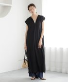 【エルーラ/Elura】のシャリサラサイドスリットワンピース 低身長サイズあり /450251 人気、トレンドファッション・服の通販 founy(ファニー) ファッション Fashion レディースファッション WOMEN ワンピース Dress シアー Sheer スリーブ Sleeve フレンチ French ロング Long 夏 Summer thumbnail ブラック09|ID: prp329100004545632 ipo3291000000032481140