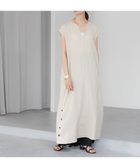 【エルーラ/Elura】のシャリサラサイドスリットワンピース 低身長サイズあり /450251 人気、トレンドファッション・服の通販 founy(ファニー) ファッション Fashion レディースファッション WOMEN ワンピース Dress シアー Sheer スリーブ Sleeve フレンチ French ロング Long 夏 Summer thumbnail ベージュ52|ID: prp329100004545632 ipo3291000000032481141