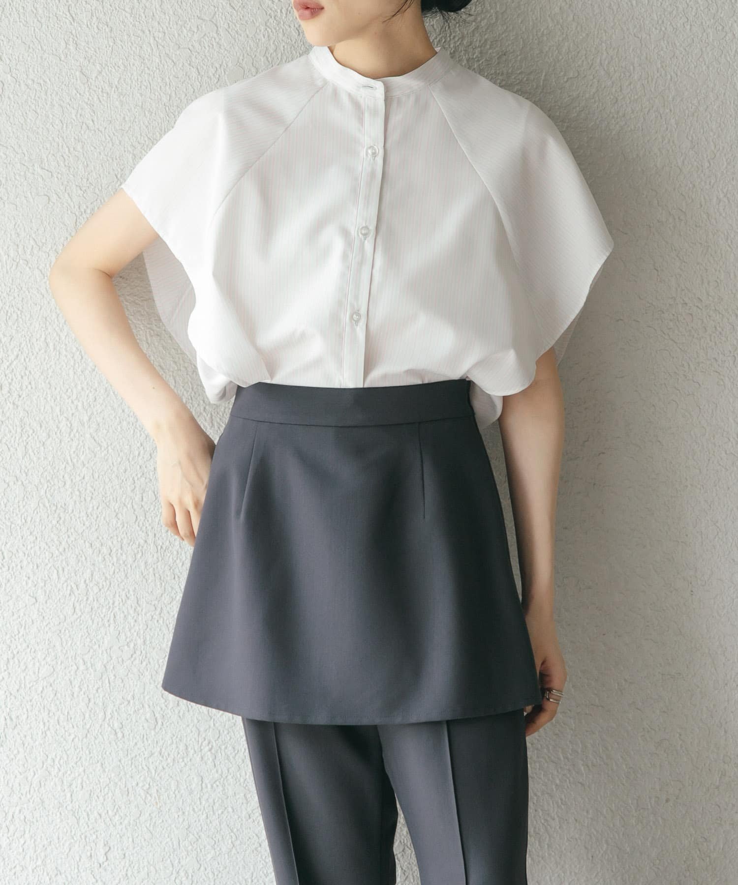 【ケービーエフ/KBF / URBAN RESEARCH】のBOXストライプシャツ インテリア・キッズ・メンズ・レディースファッション・服の通販 founy(ファニー) 　ファッション　Fashion　レディースファッション　WOMEN　トップス・カットソー　Tops/Tshirt　シャツ/ブラウス　Shirts/Blouses　2025年　2025　2025春夏・S/S　Ss,Spring/Summer,2025　おすすめ　Recommend　ストライプ　Stripe　スラックス　Slacks　デニム　Denim　ボックス　Box　ボトム　Bottom　夏　Summer　S/S・春夏　Ss・Spring/Summer　PINK×GRN|ID: prp329100004545643 ipo3291000000032385075