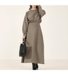 【アバハウスマヴィ/abahouse mavie】のシアーフリルコンビセットアップ グレージュ|ID: prp329100004545659 ipo3291000000033427553