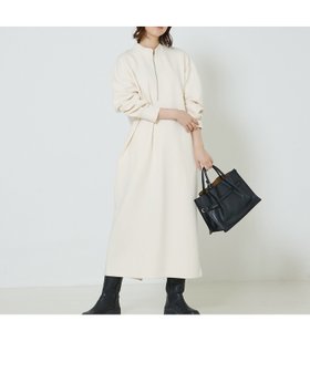 【アバハウスマヴィ/abahouse mavie】の【大人のいちまんワンピ】シルキーダンボールワンピ 人気、トレンドファッション・服の通販 founy(ファニー) ファッション Fashion レディースファッション Fashion for Women ワンピース Dresses おすすめ Recommended / Our Picks コクーン Cocoon, Cocoon Silhouette ベスト Vest, Waistcoat 楽ちん Easy Fit, Comfortable |ID:prp329100004545662