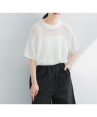 【アーバンリサーチ/URBAN RESEARCH】の透かし柄ハーフスリーブニット OFF|ID: prp329100004545672 ipo3291000000032645098