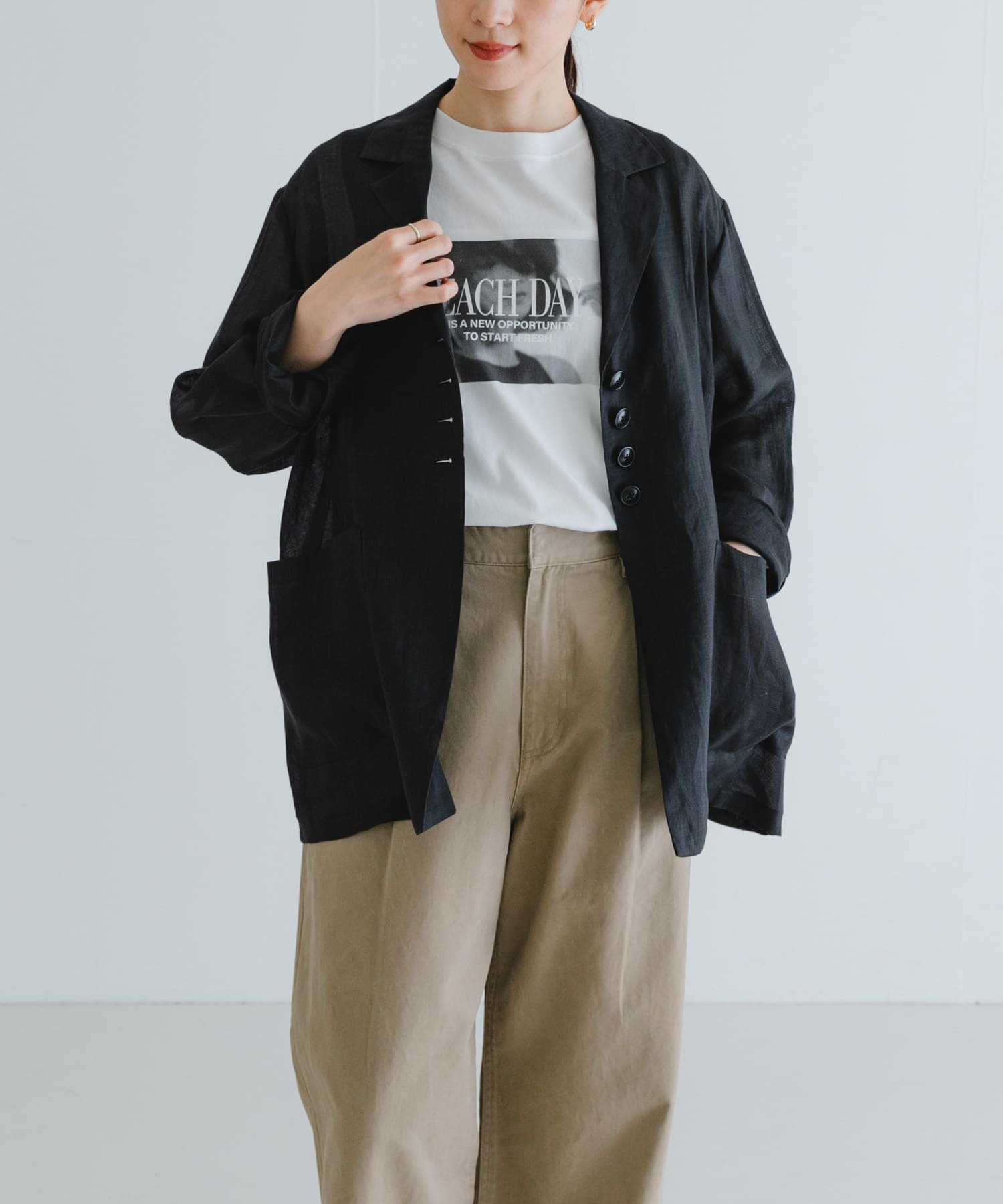 【アーバンリサーチ/URBAN RESEARCH】のnew basic ラミーオーバージャケット 人気、トレンドファッション・服の通販 founy(ファニー) 　ファッション　Fashion　レディースファッション　Fashion for Women　アウター　Coat / Outerwear Collection　レディースジャケット・軽アウター　Jackets　2025年　2025　2025春夏・S/S　Spring/Summer 2025 SS25　おすすめ　Recommended / Our Picks　キャミソール　Camisole, Spaghetti Strap Top　ジャケット　Jacket, Outerwear　トレンド　Trend, Trending Now　フロント　Front, Front Design　ベーシック　Basic, Essential　夏　Summer　S/S・春夏　SS, Spring/Summer, Warm Season　 other-1|ID: prp329100004545691 ipo3291000000032748366