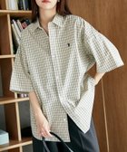 【フリークスストア/FREAK'S STORE】の別注 ワンポイント刺繍チェックショートスリーブシャツ/チェックシャツ/半袖シャツ/ユニセックス【限定展開】 25SS 人気、トレンドファッション・服の通販 founy(ファニー) ファッション Fashion レディースファッション Fashion for Women トップス・カットソー Cut & Sew Tops シャツ・ブラウス・オフィスカジュアル Elegant Blouses & Button-Ups 2024年 2024 2024春夏・S/S Spring/Summer 2024 SS24 2025年 2025 2025春夏・S/S Spring/Summer 2025 SS25 ギンガム Gingham, Gingham Fabric チェック Check, Plaid, Tartan トレンド Trend, Trending Now ベーシック Basic, Essential ルーズ Loose, Oversized ワンポイント One Point, Statement Accent 別注 Limited Edition, Custom Order 半袖 Short Sleeve, Half Sleeve 夏 Summer S/S・春夏 SS, Spring/Summer, Warm Season thumbnail ベージュ|ID: prp329100004545710 ipo3291000000032533218